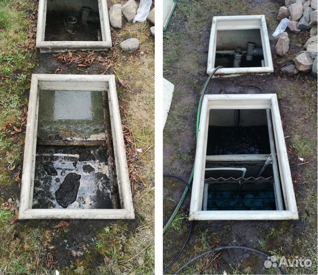 Ремонт и обслуживание септиков. Чистка септика