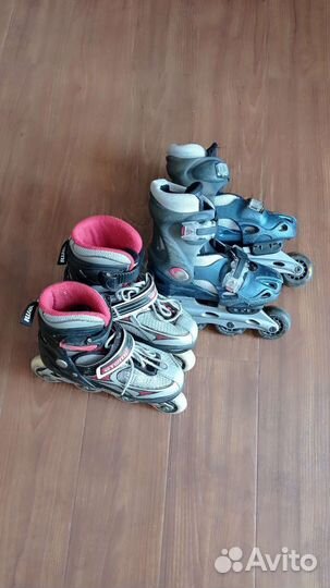 Ролики детские раздвижные размер 30 - 33