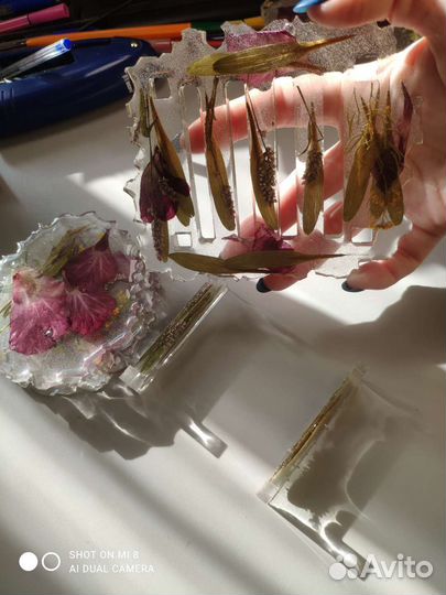 Набор из эпоксидной смолы с подставкой