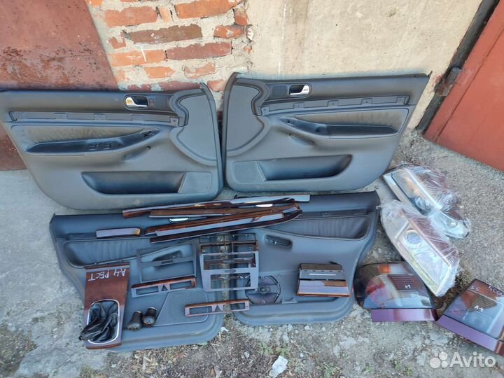 Карты audi a4 b5,кожа, дерево