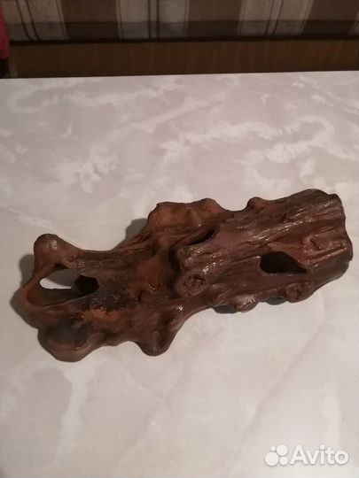 Для аквариума коряга керамическая