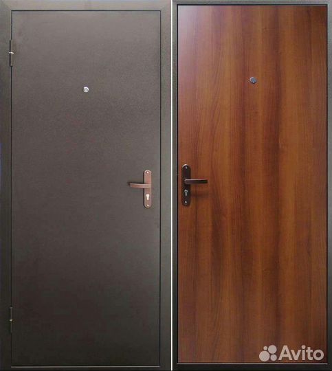 Дверь входная бюджетная. пр.Россия