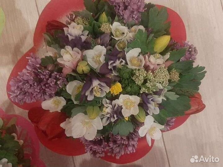 Живые цветы букеты