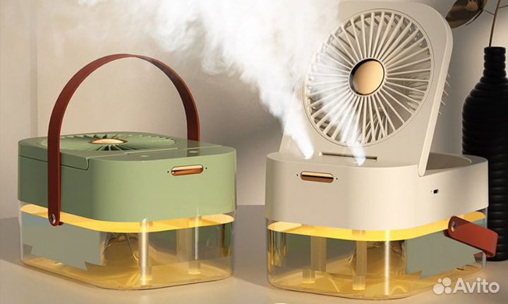 Настольный кондиционер/Вентилятор с увлажнителем