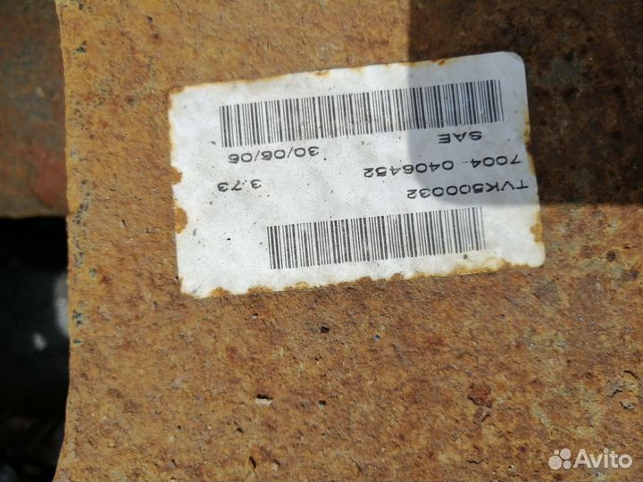 Редуктор задний 3.73 TVK500032 ленд ровер