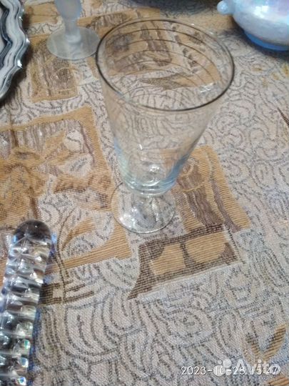 Хрустальная посуда стаканы фужеры