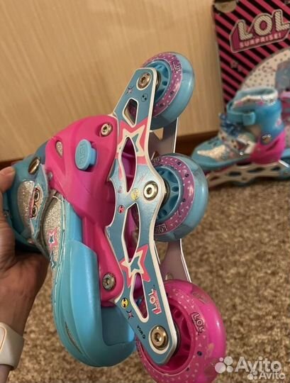 Ролики детские-раздвижные; размер 26-29