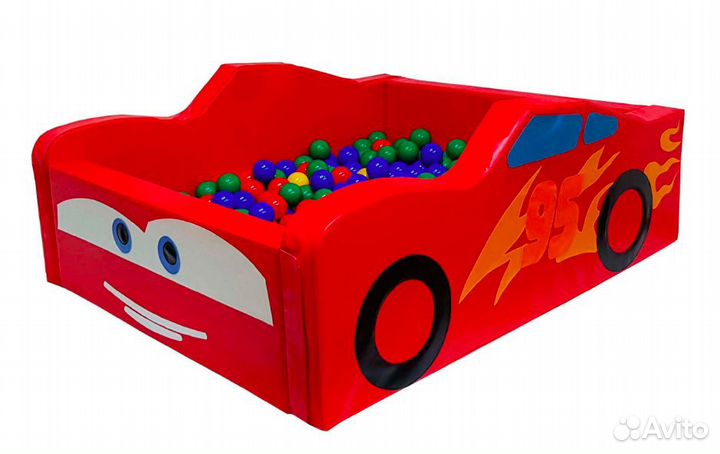 Бассейн для детей в виде машинки