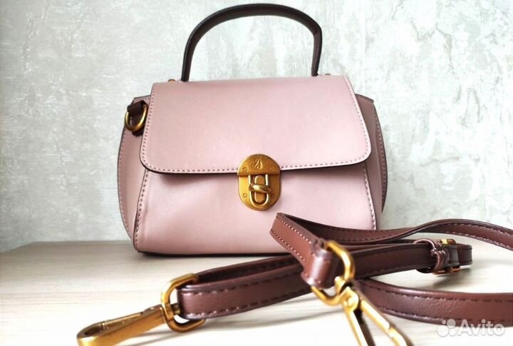 Сумка женская маленькая, розовая