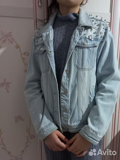 Джинсовая куртка женская