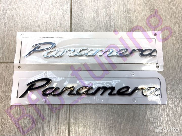 Шильдик Panamera на Porsche