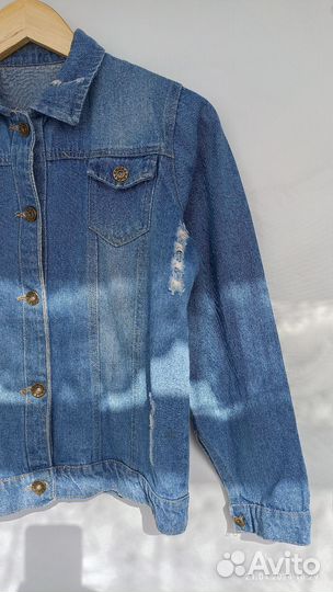 Джинсовая куртка для девочки