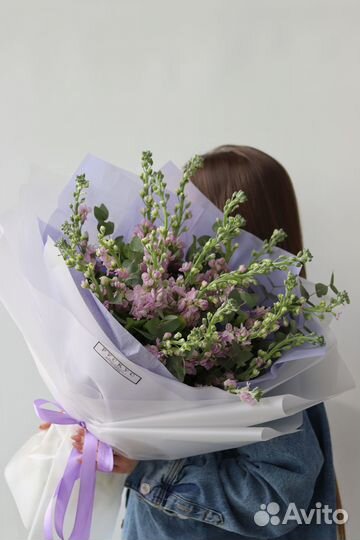 Букет из матиоллы