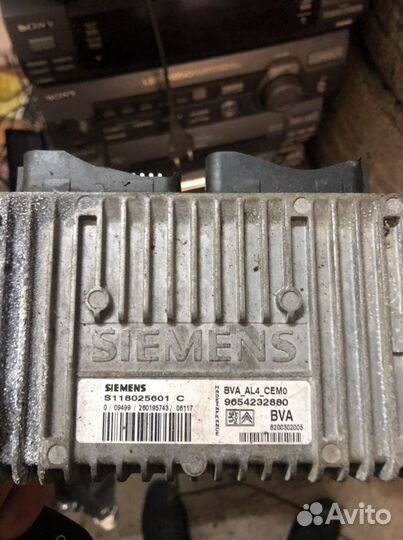 Блок управления АКПП Ситроен C4