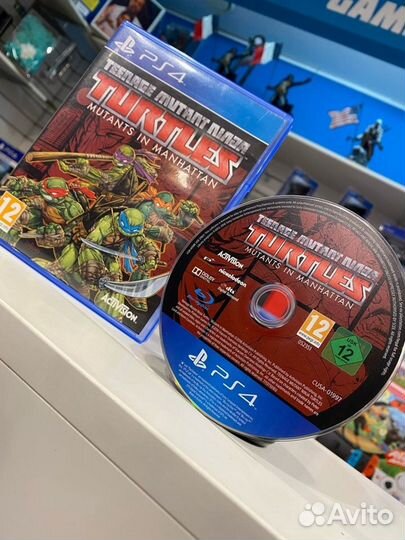 Новые Черепашки Ниндзя PS4 