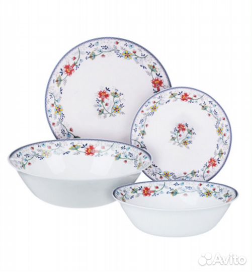 Новый Набор столовой посуды Виола 13 предметов