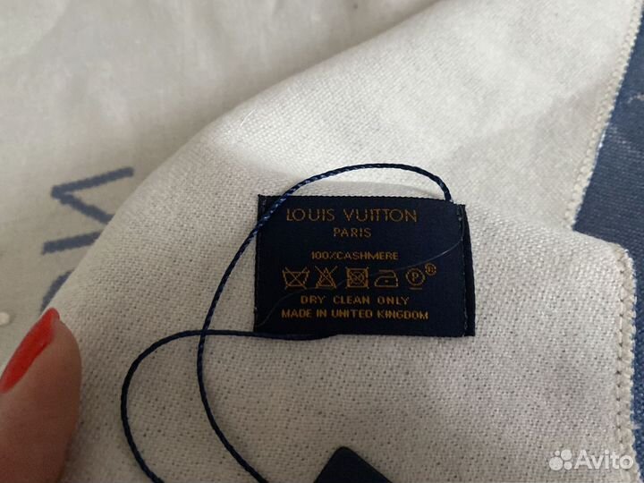Шарф кашемировый новый Луи Виттон