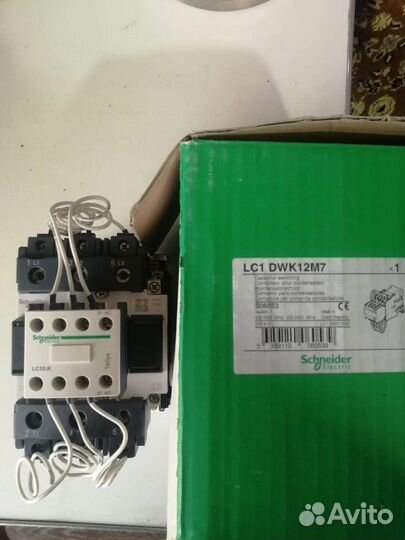 Контактор конденсаторных LC1 DWK12M7