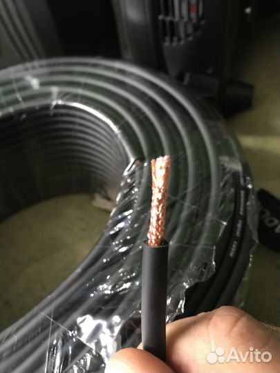 Кабель микрофонный бухтами по 100м.(цена за 100м)