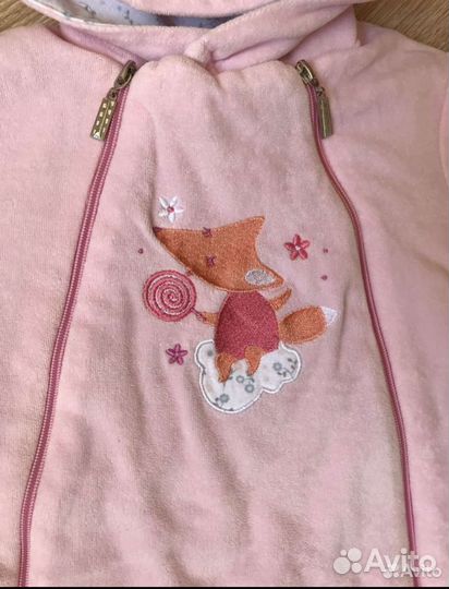 Комбинезон велюровый