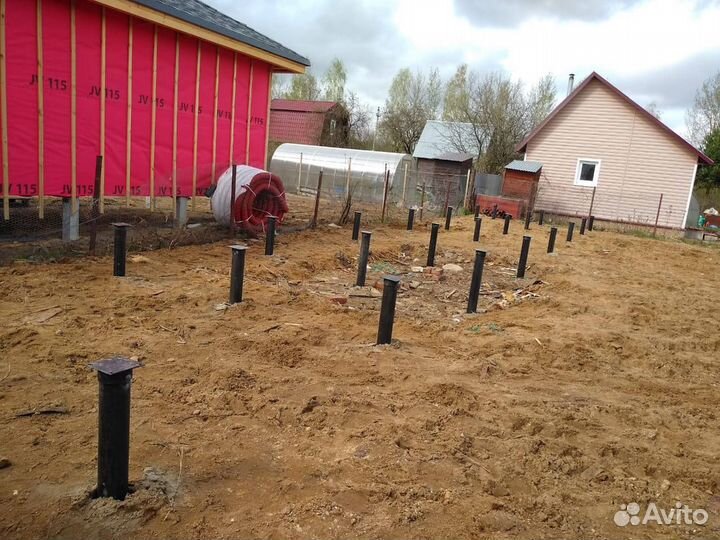 Винтовые сваи 108