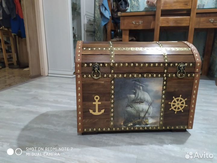 Сундук пиратский новый для игрушек бар подарок