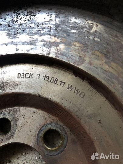 Маховик Фольксваген Джетта 6 1,4 6ст. МКПП