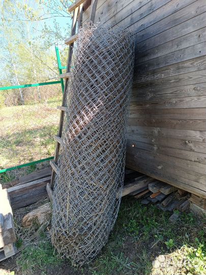 Сетка рабица оцинкованная 2 m