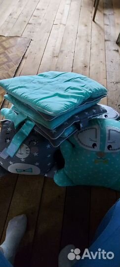 Матрас детский круглый и овальный