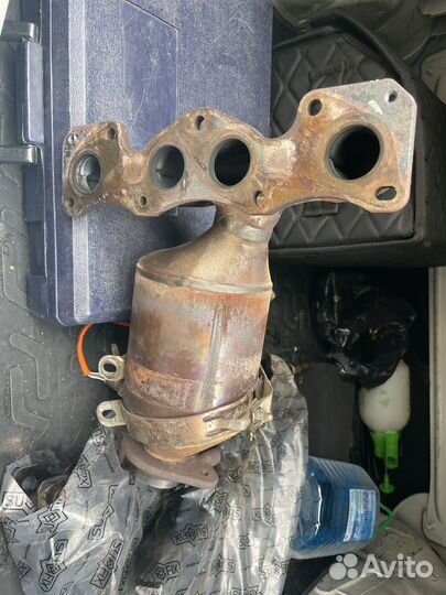 Коллектор с катализатором Renault K7M