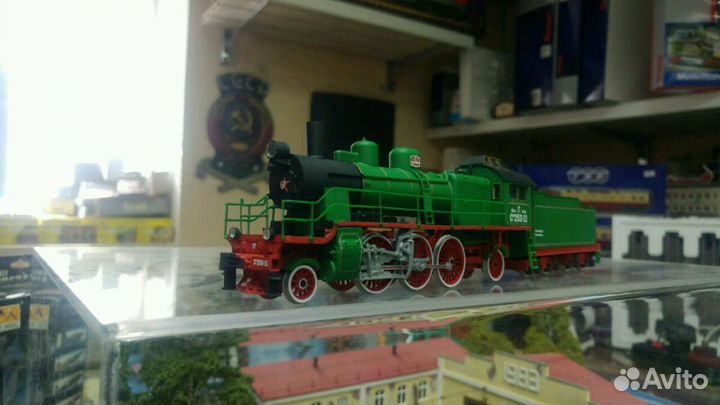 Паровоз су, сжд, масштаб но 16,5 мм