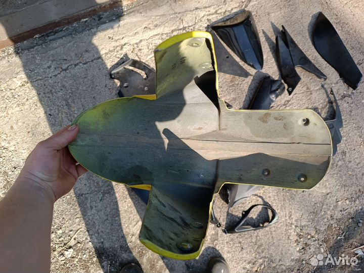 Пластик Kawasaki zx6r. 07-08г