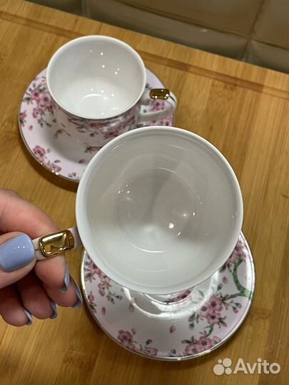 Кофейная пара фарфор