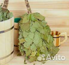 Веники дубовые берёзовые для бани