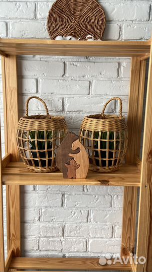 Корзина ручной работы