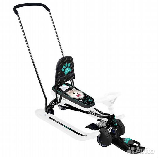 Новые снегокаты Тимка спорт 6 с толкателем