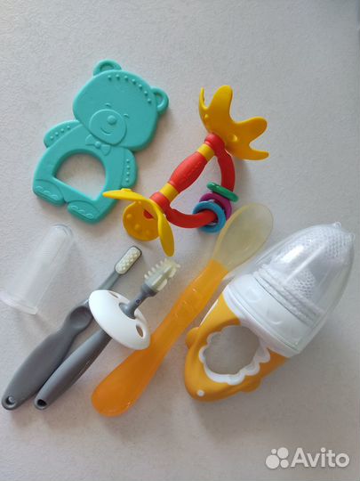 Прорезыватель, зубная щётка, ниблер