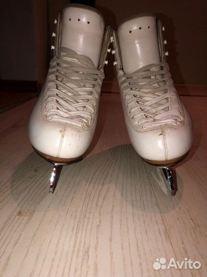 Коньки фигурные risport excellence белые