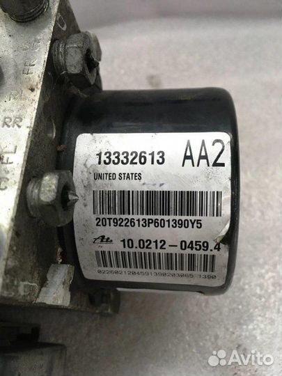 Блок ABS (насос) Opel Astra J хэтчбек A14NET