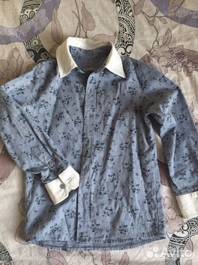 Рубашки 7-8лет