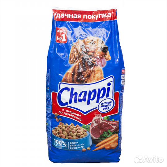 Корм для собак Чаппи (Chappi) 15 кг