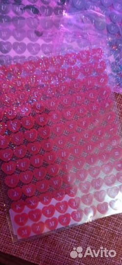 Наклейки с латинскими буквами на клавиатуру