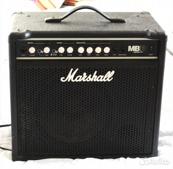 Комбоусилитель для бас-гитары Marshall MB30 30W