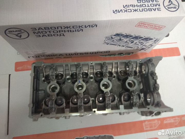 Головка блока на Двигатель змз405.406,409 Евро 0-2
