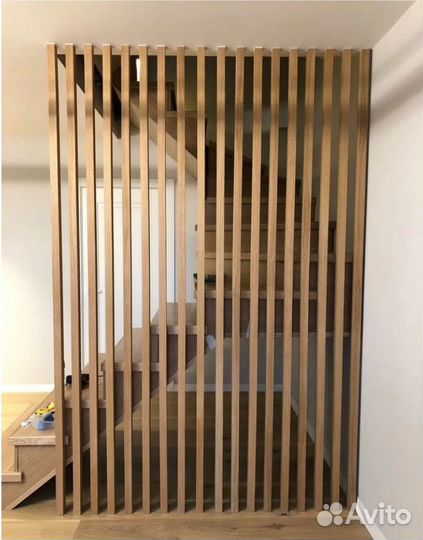 Декоративные рейки для перегородки 40х60