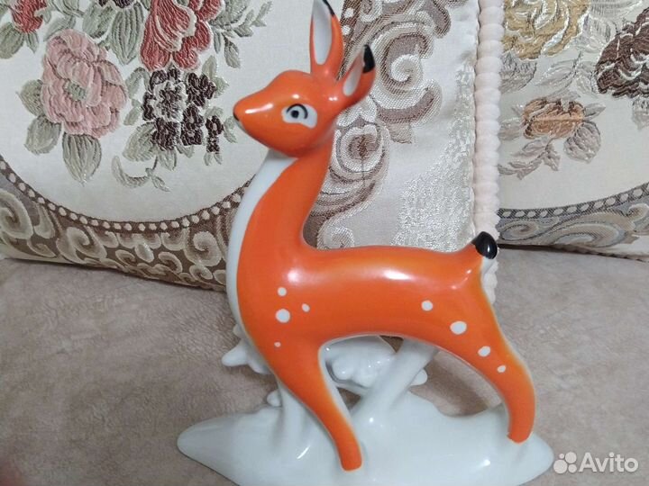 Статуэтка олень СССР торг