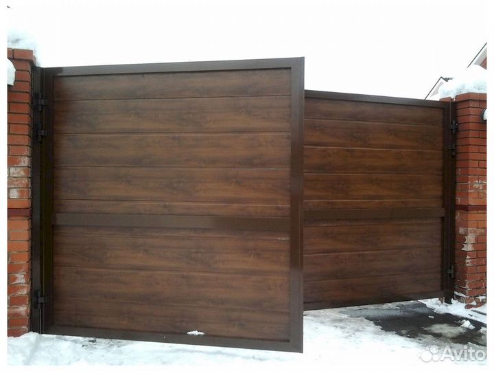 Распашные ворота doorhan