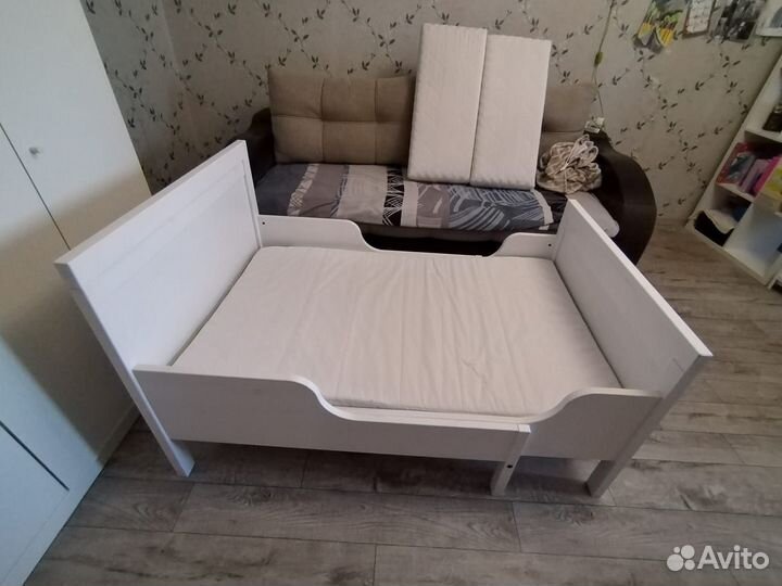 Детская кроватка трансформер IKEA Сундвик(Sundvik)