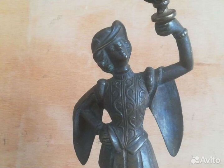 Подсвечник бронза