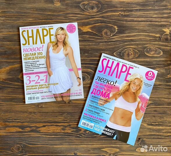 Журналы Shape 2004-2010 гг, Худеем правильно
